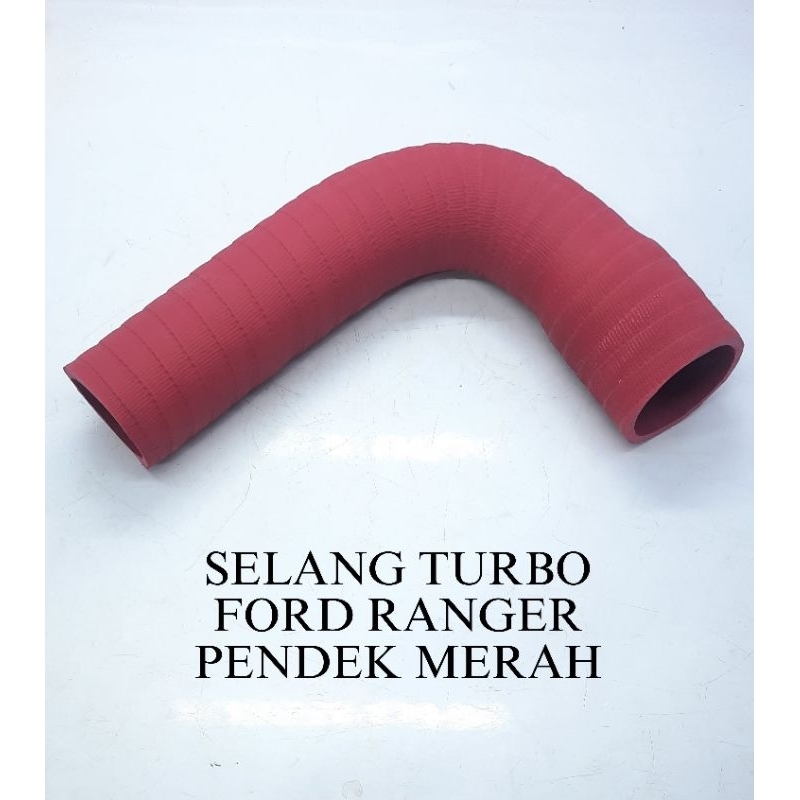 Jual SELANG TURBO FORD RANGER PENDEK MERAH | Shopee Indonesia