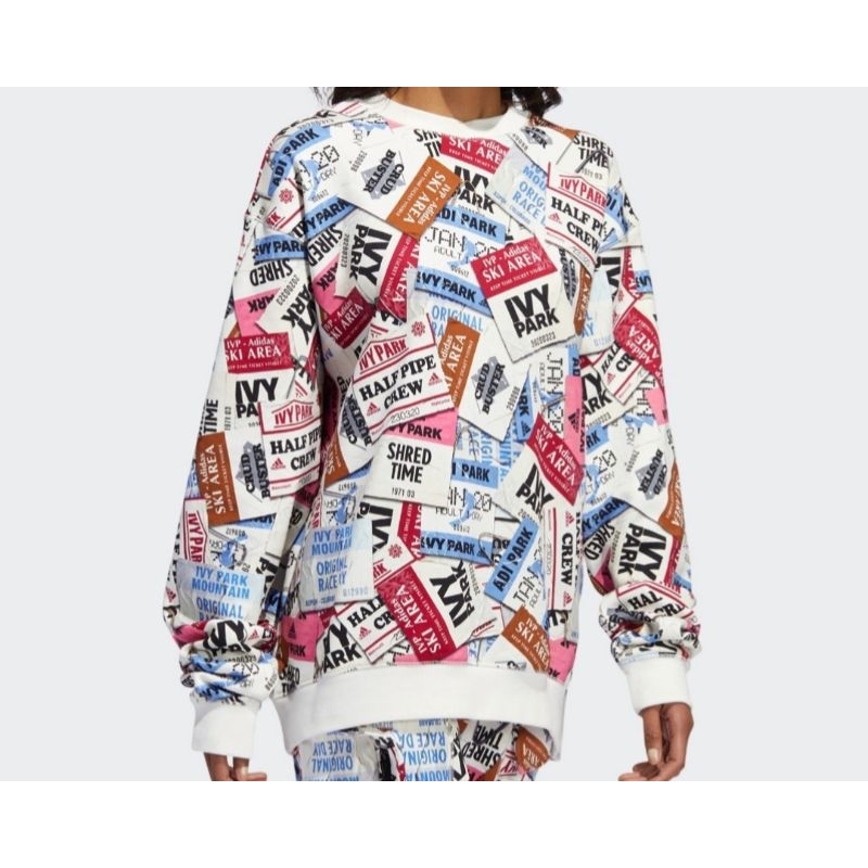 Ivy park ski tag crew sweatshirt hotsell