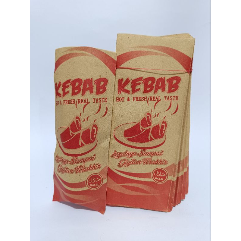 Jual Bungkus packaging kebab mini | Shopee Indonesia