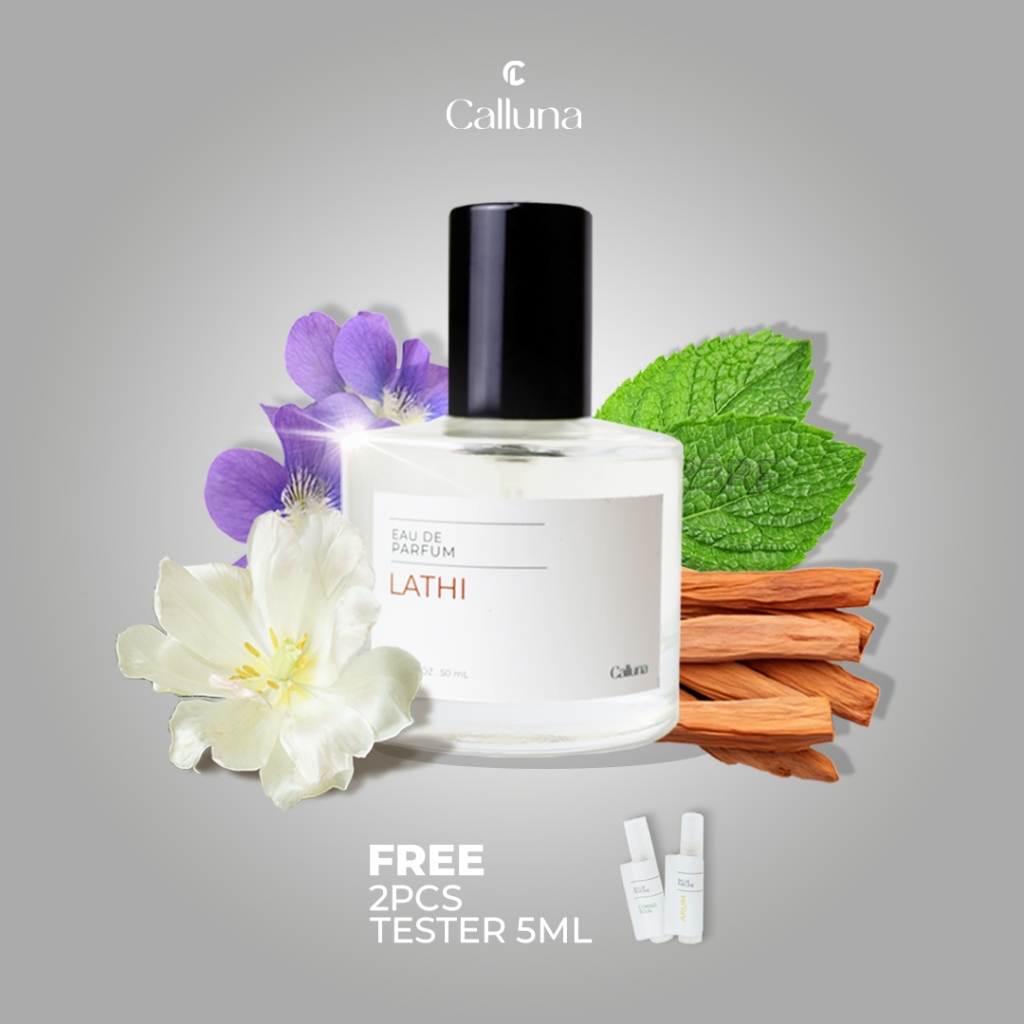 Jual Calluna Parfum LATHI 50ML Perfume Pria Wanita Tahan Hingga 8 Jam ...