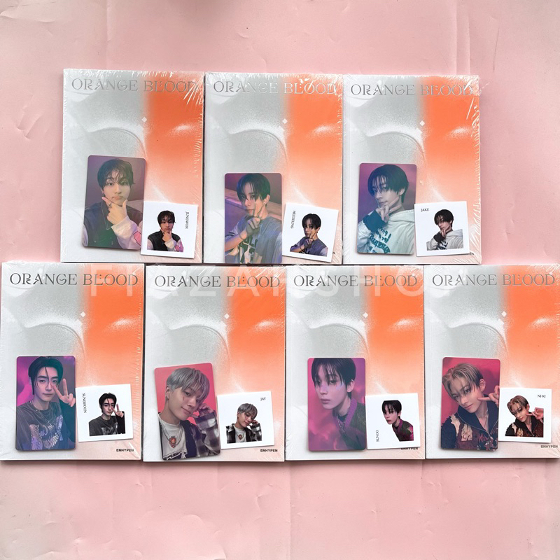 Jual Album Enhypen Orange Blood Engene Ver Pob Weverse Sealed