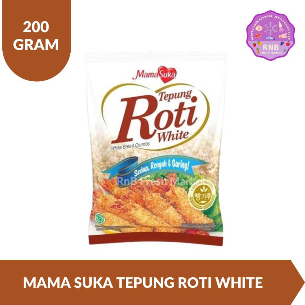 Jual Mama Suka Tepung Roti White Netto 200 Gram | Shopee Indonesia