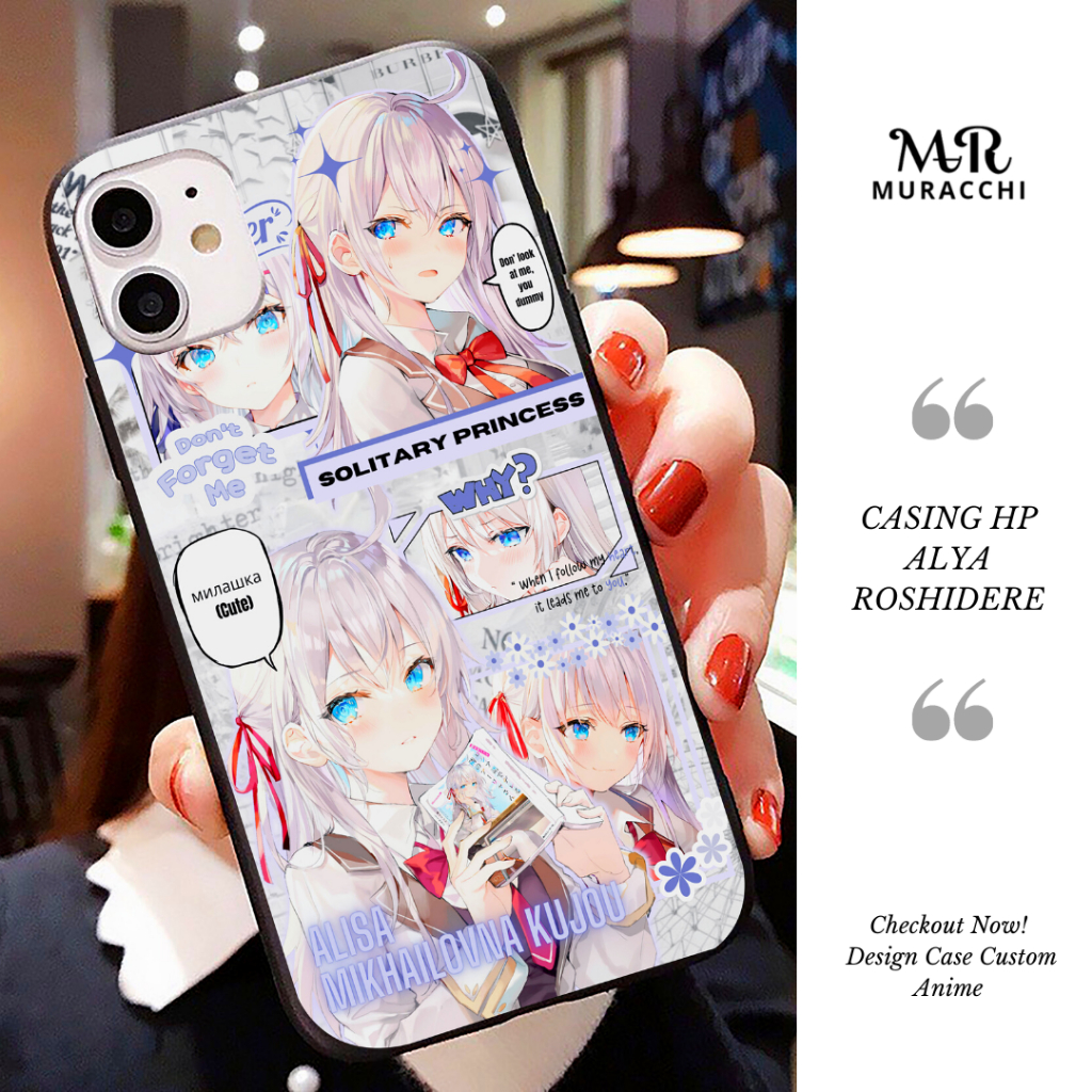 Jual Custom Hardcase Softcase Glasscase Casing Anime Alya Roshidere All ...