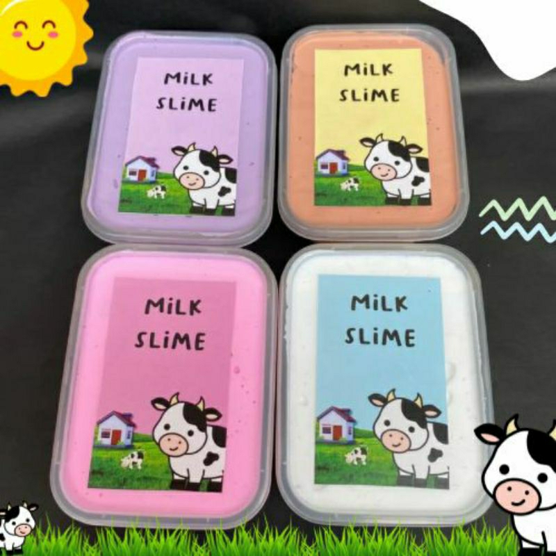 Jual [PROMO] Milk Slime 200GR | Shopee Indonesia