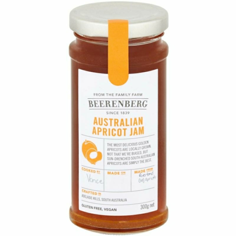 Jual BEERENBERG Australian Apricot Jam 300g | Shopee Indonesia