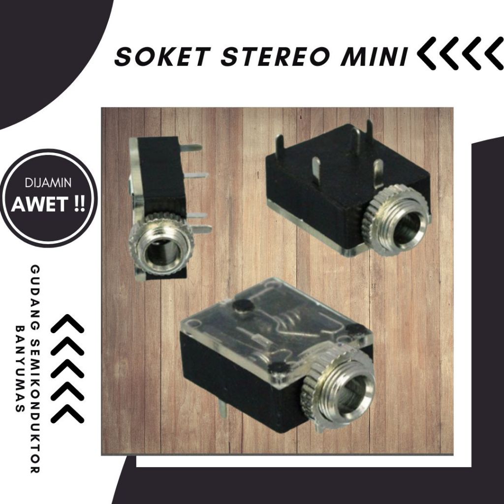 Jual soket stereo mini 3,5mm | Shopee Indonesia