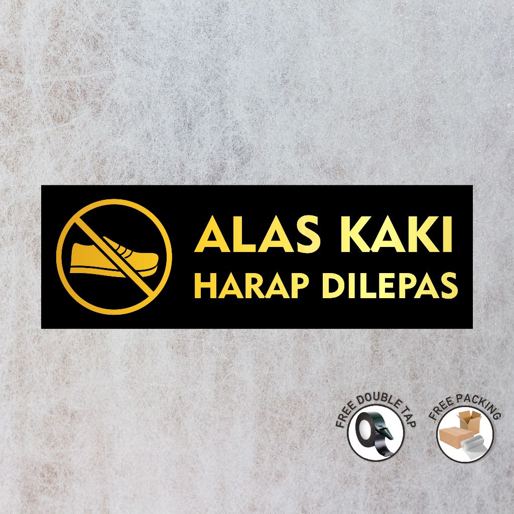 Jual Akrilik Alas Kaki Harap Dilepas Hiasan Penanda Alas Kaki Harap Lepas Murah Shopee Indonesia