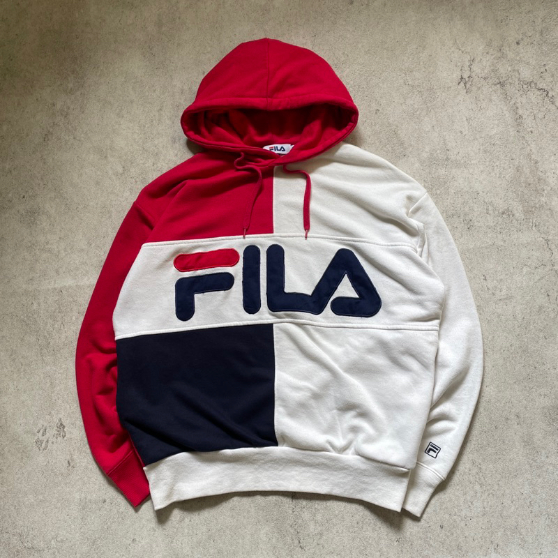 Fila hot sale tricolor hoodie