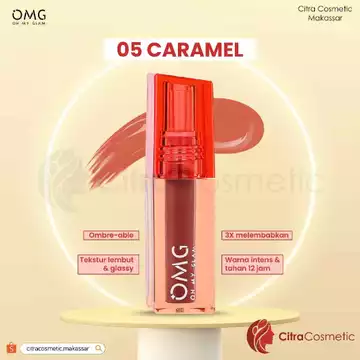 OMG Oh My Glam Glassy Lip Tint Tahan Lama 12 Jam