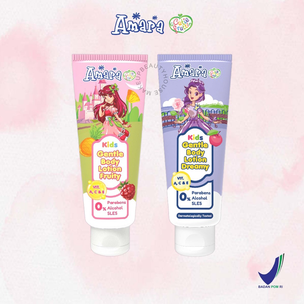 Jual AMARA Kids Gentle Body Lotion 100ml Body Lotion Anak Shopee