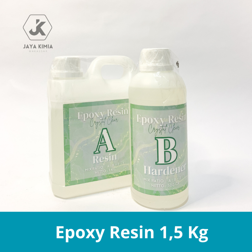 Jual Epoxy Resin / Epoxy Resin Bening 1,5 Kg | Shopee Indonesia