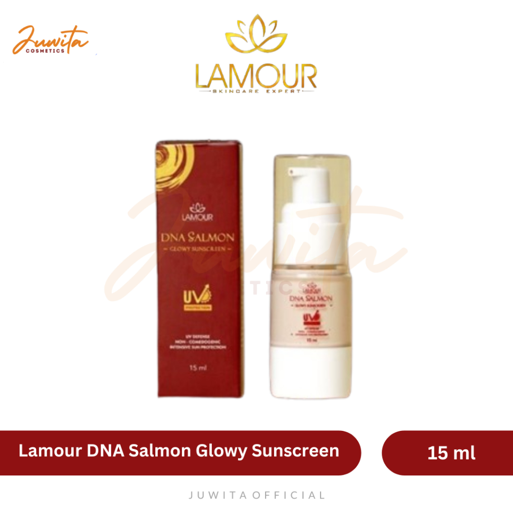 Jual Lamour DNA Salmon Glowy Sunscreen | Shopee Indonesia