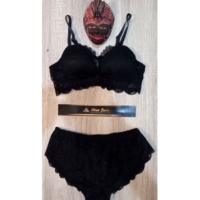 Jual [ART. S44S] [HITAM SEGITIGA]BRA SET + CD SEGITIGA HITAM,BRA SET ...