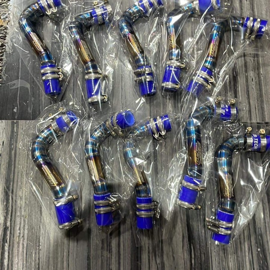 Jual Pipa Radiator Titanium Gp Racing Xmax 250/300 Asli Thailand ...