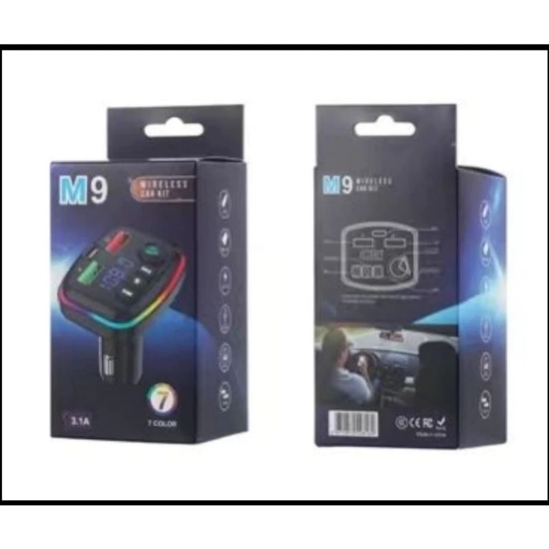 Jual FM Transmitter Bluetooth Modulator Mobil Charger Dual port