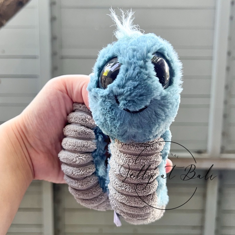 Jellycat wiggly hot sale worm blue