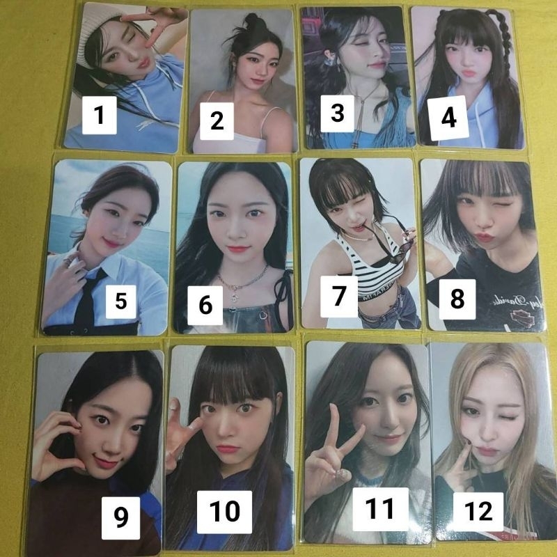 Le Sserafim Yunjin high quality Antifragile Powerstation LD Photocard