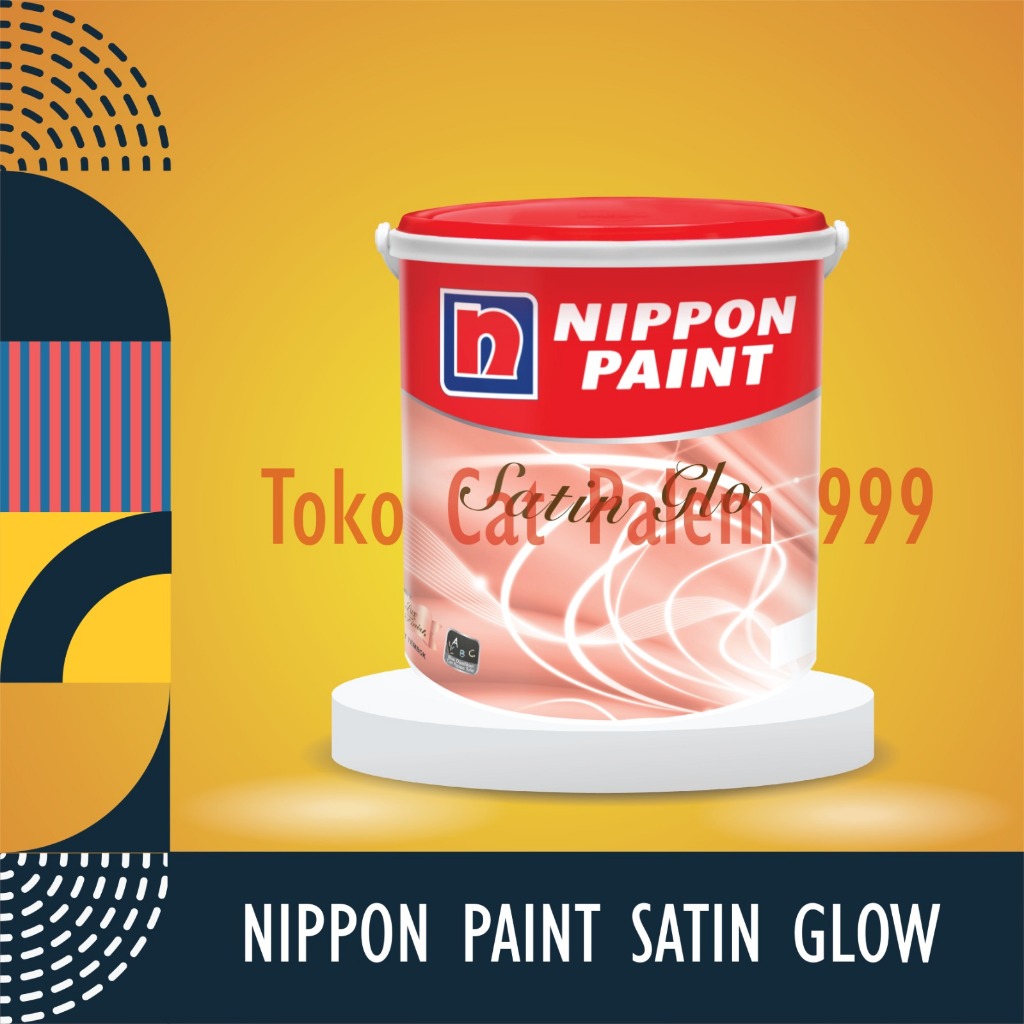 Jual Nippon Paint Satin Glo Brilliant White / Cat Dinding Tulis 2.5 Liter Shopee Indonesia