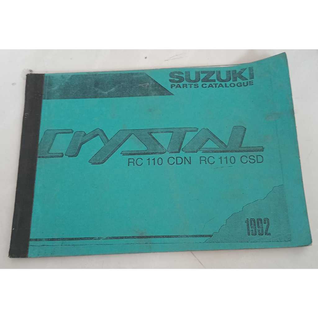 Jual BUKU SUZUKI PARTS CATALOG CRYSTAL COPYAN BEKAS Shopee Indonesia