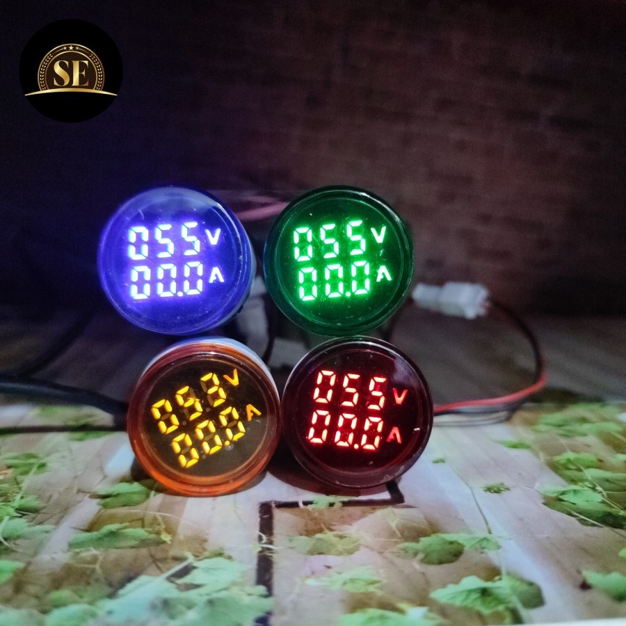 Jual Pilot lamp lampu indikator voltmeter amperemeter volt ampere meter ...