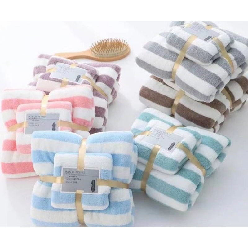 Jual Handuk set 2in1 | Shopee Indonesia