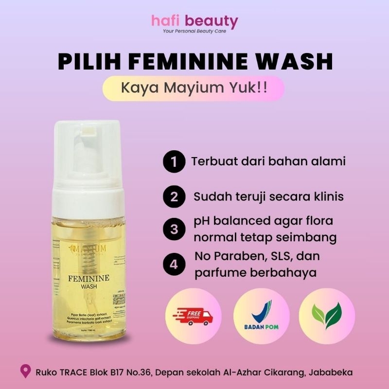 Jual FLASH SALE MAYIUM FEMININE WASH - Diformulasikan dengan ekstrak ...