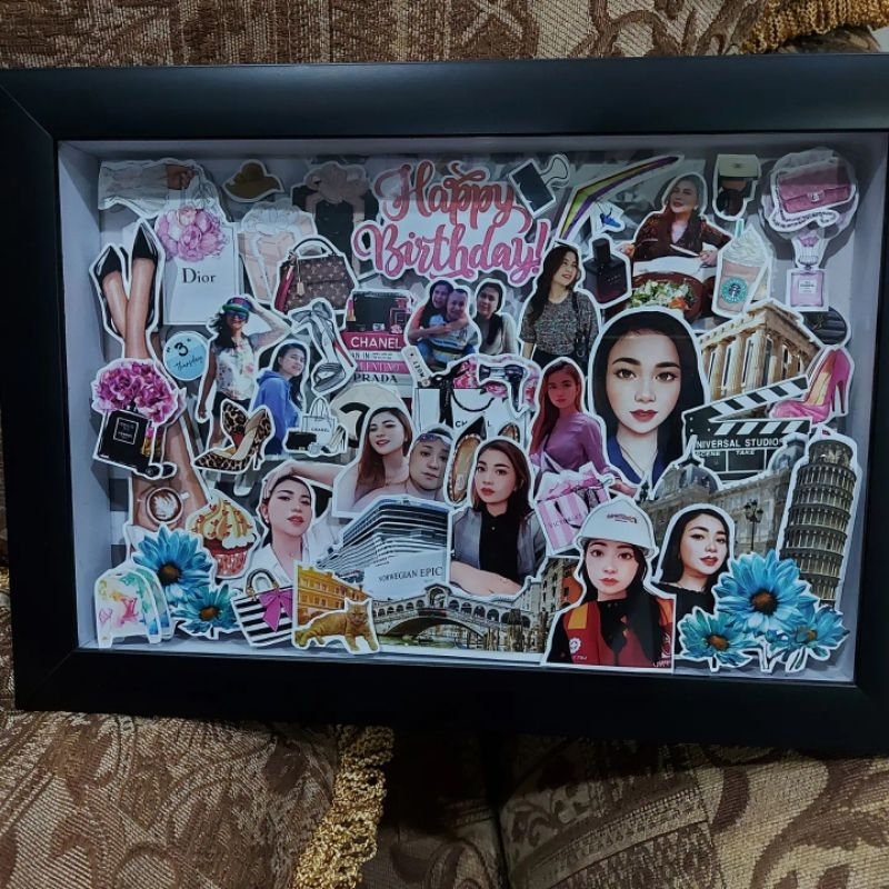 Jual 30x40 SCRAPFRAME/ SCRAPBOOK/ GIFT MAHAR/HAMPERS/WEDDING GRADUATION ...