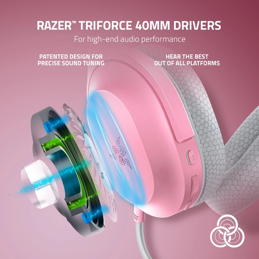 Razer Barracuda X - Quartz Wireless Multi-platform Gaming Headset 2022