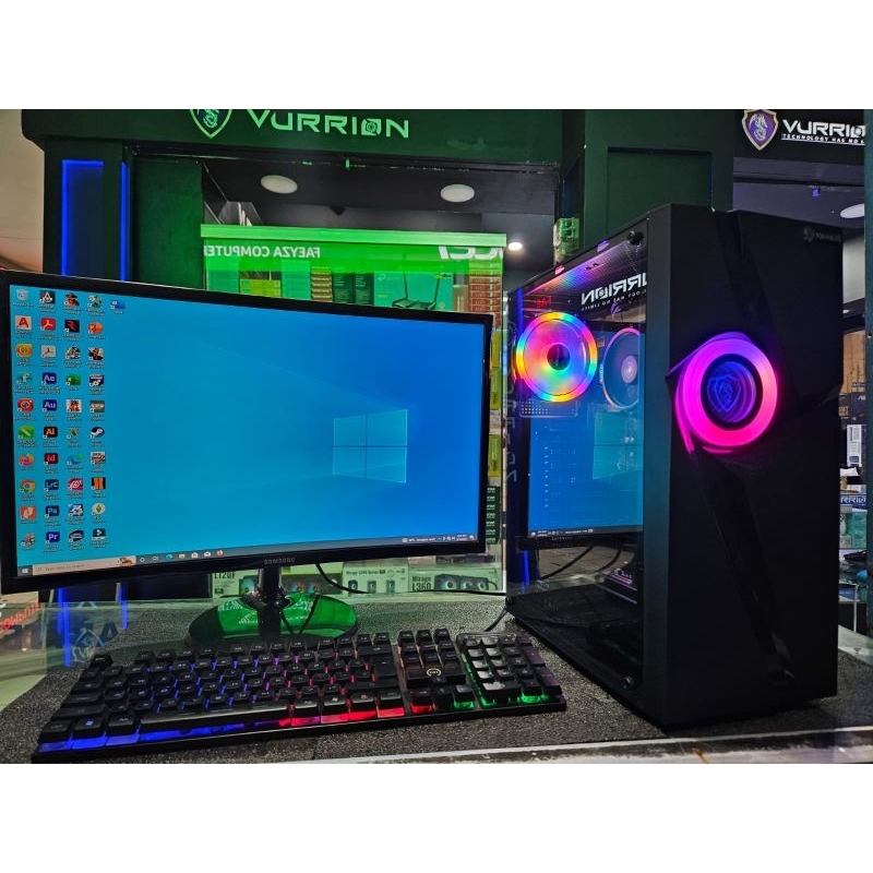 Jual Pc Rakitan Gaming Amd Ryzen G Ddr Gb Ssd Fullset Monitor Shopee Indonesia