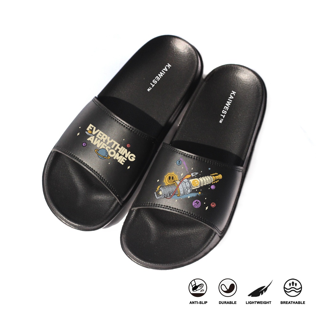 jual-kaiwest-awesome-space-galaxy-retro-slides-sandal-slip-on-shopee
