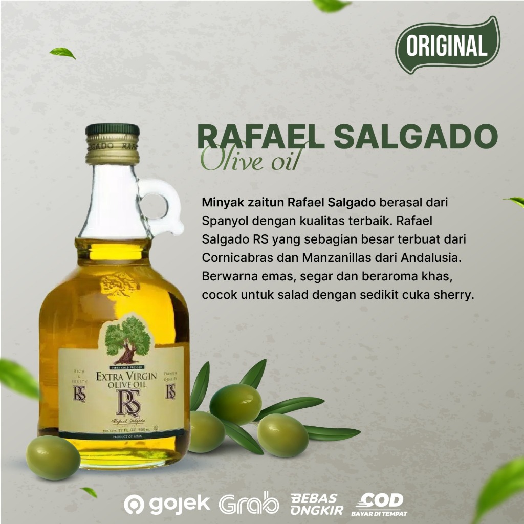 Jual Rafael Salgado - Minyak Zaitun Extra Virgin Olive Oil 500ml ...