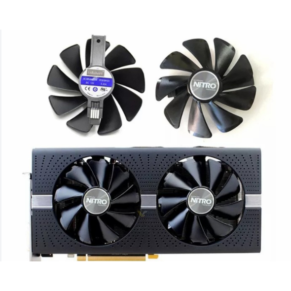 Ventole Scheda Video SAPPHIRE NITRO Radeon RX 570 / 580 / 590, RX470 - Foto 12