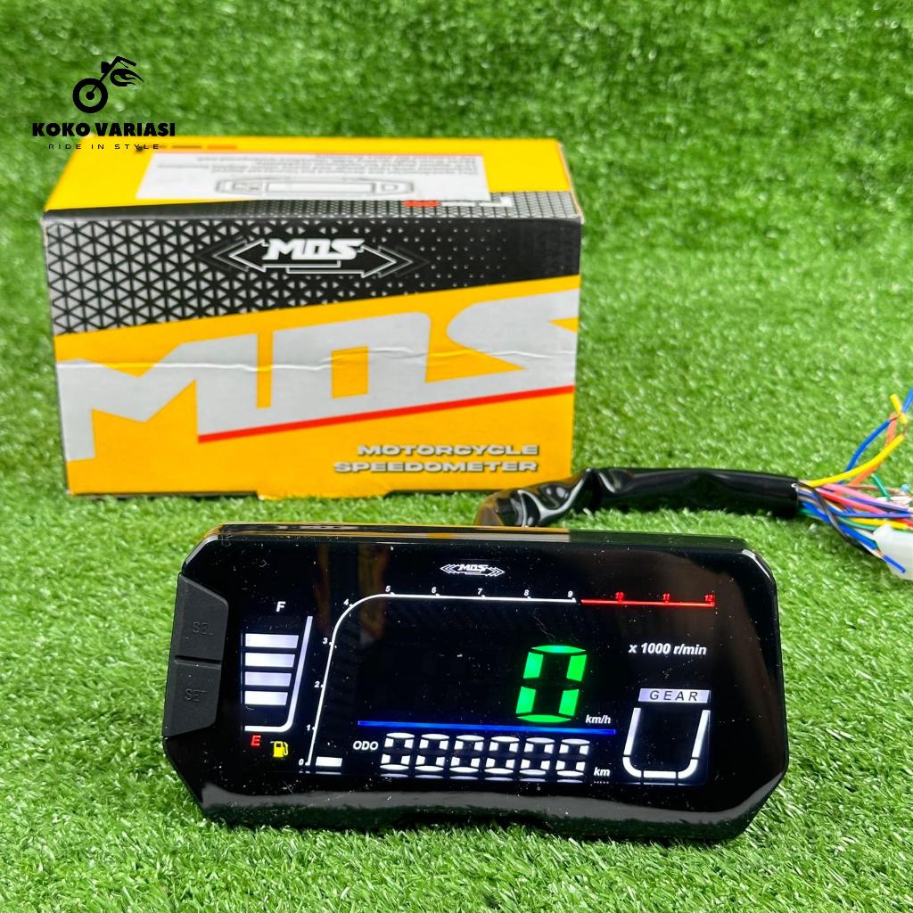 Jual Spido Speedometer Custom Kotak Digital Universal Japstyle