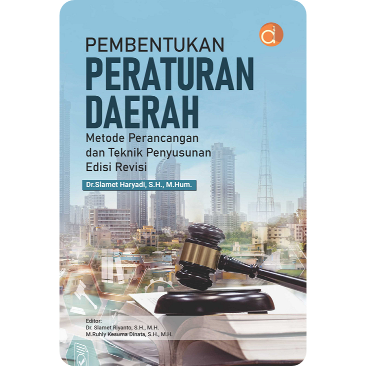 Jual Buku Pembentukan Peraturan Daerah Metode Perancangan Dan Teknik ...