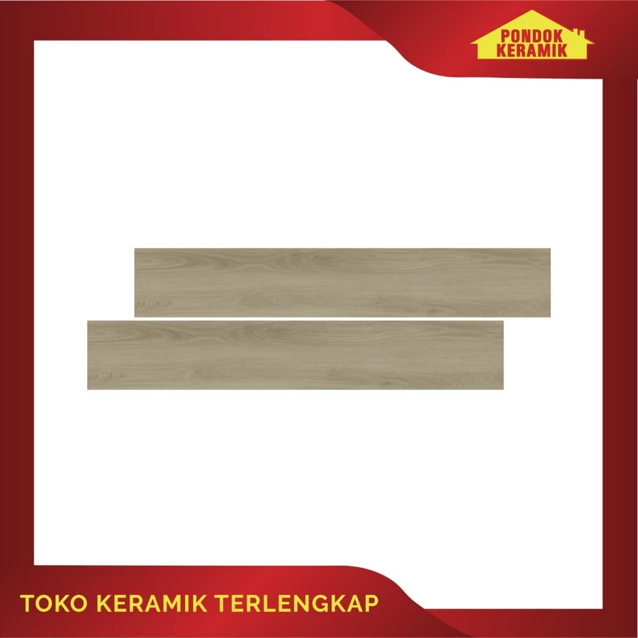 Vinyl Lantai 3 mm Motif Kayu Alvera Maple White 15,24 x 91,44