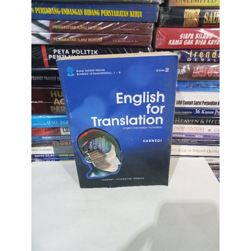 Jual Buku ENGLISH FOR TRANSLATION. | Shopee Indonesia