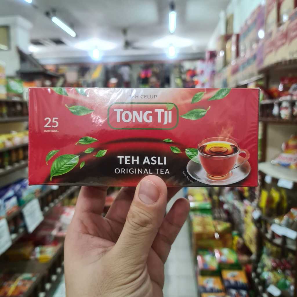 Jual Teh Celup Tong Tji Teh Asli Original Tea 25 Kantong Shopee Indonesia