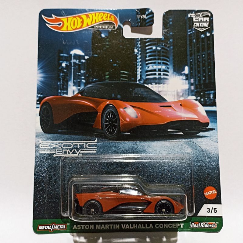 Jual Hot Wheels Premium Aston Martin Valhalla Concept Exotic Envy ...