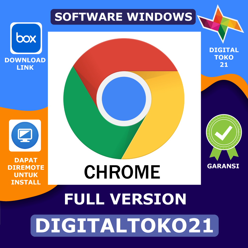 Jual Google Chrome Full Version Software PC Komputer Laptop Windows