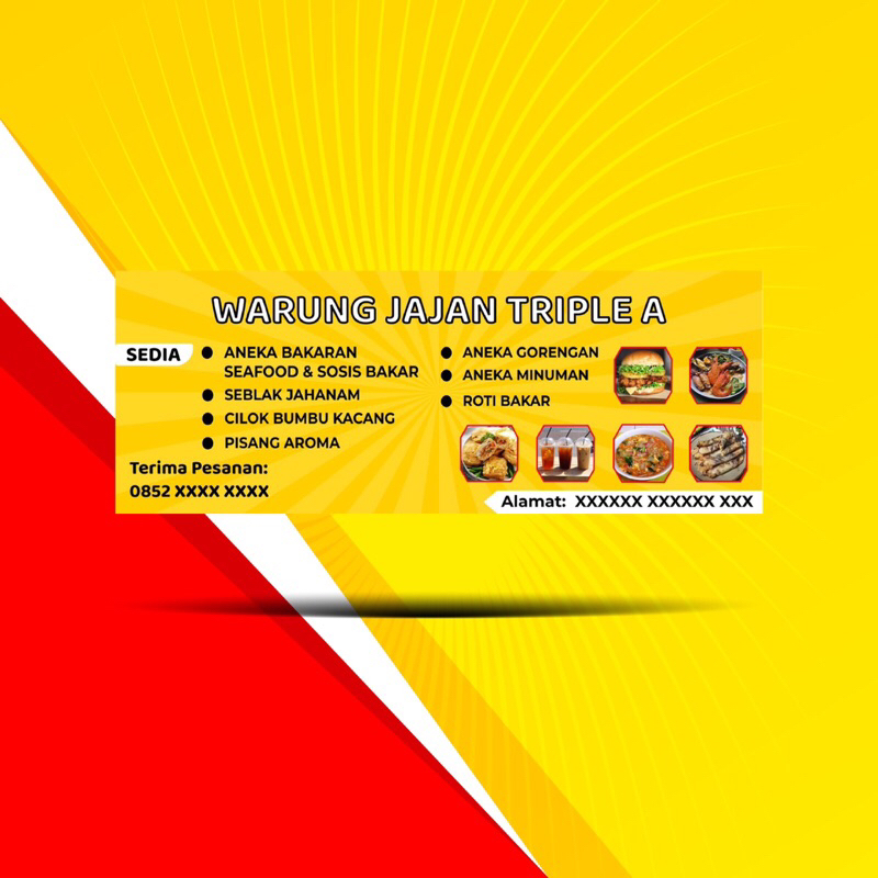 Jual Desain Design Spanduk Banner X Banner Baliho | Shopee Indonesia