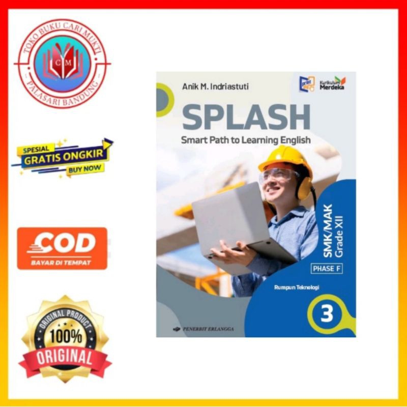 Jual Erlangga Buku Splash Rumpun Teknologi Untuk Smk Mak Kelas Kurikulum Merdeka Shopee