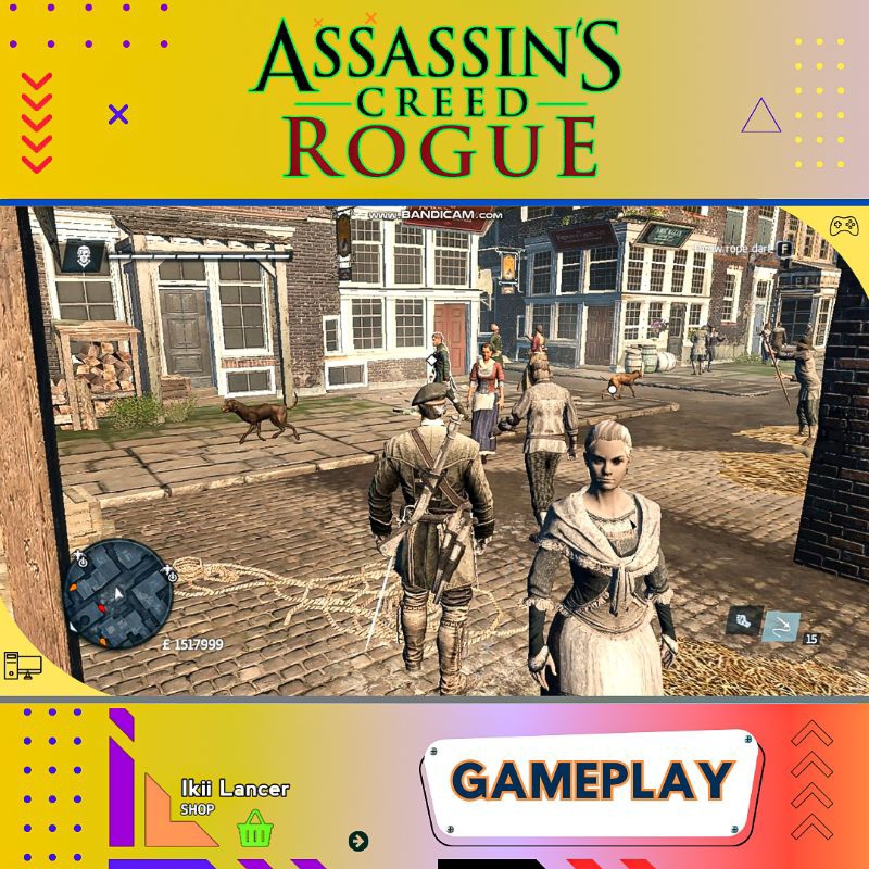 Jual Assassins Creed Rogue - PC LAPTOP GAMES - CARA INSTALL MUDAH ...