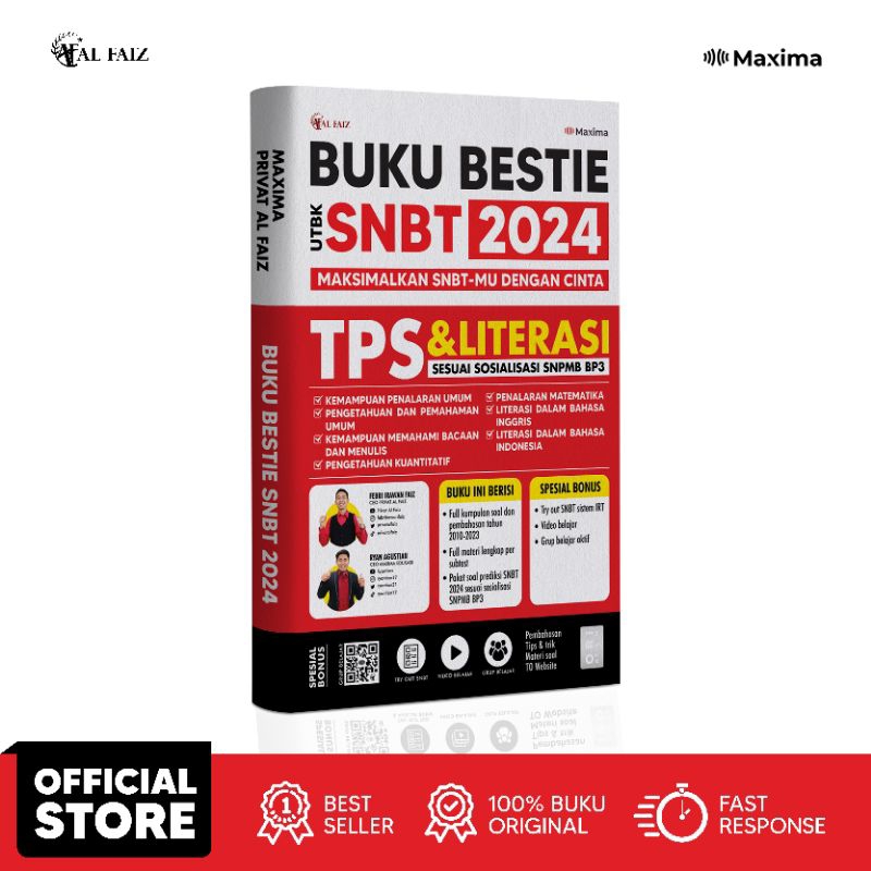 Jual BUKU PAKET BESTIE UTBK SNBT 2024 & TOP SPOILER SNBT SELEKSI ...