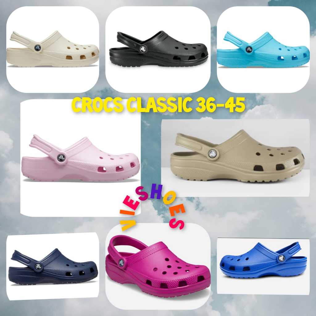 Jual Crocs Classic Clog Unisex Sandal | Shopee Indonesia