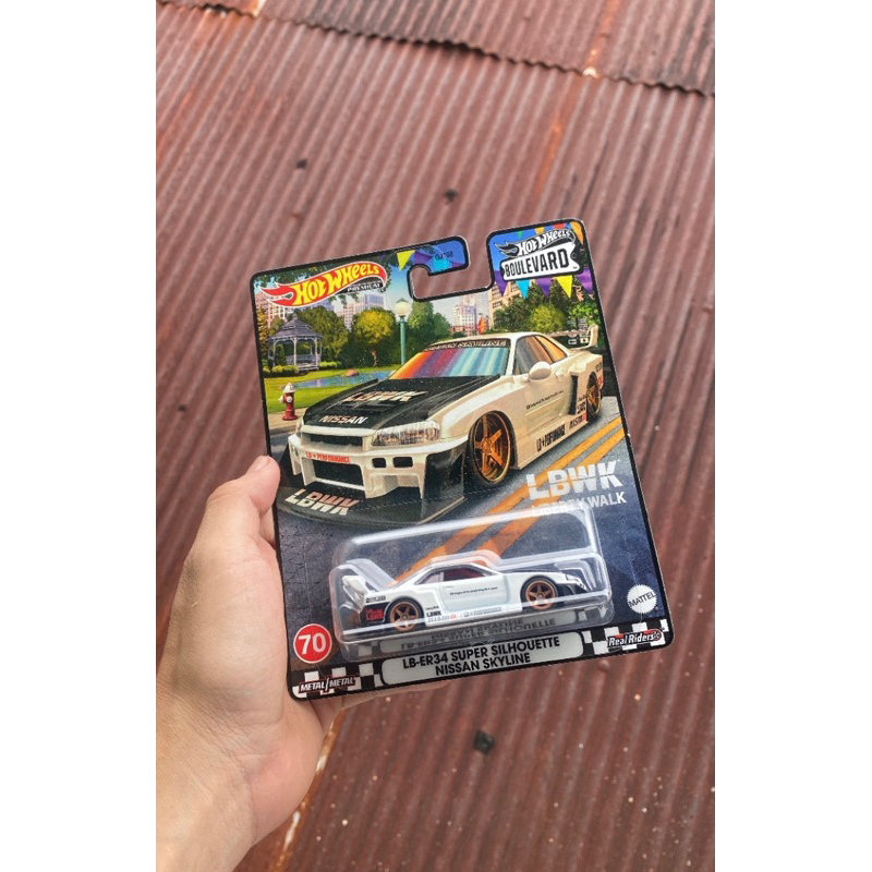 Jual Hot Wheels Premium LB ER34 Super Silhouette Nissan Skyline R34 ...
