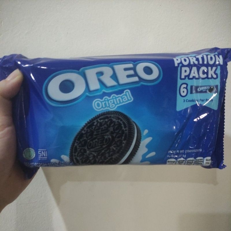 Jual Oreo 27.6 gr sachet ( 1 pak isi 6 sachet @3 cookies) | Shopee ...