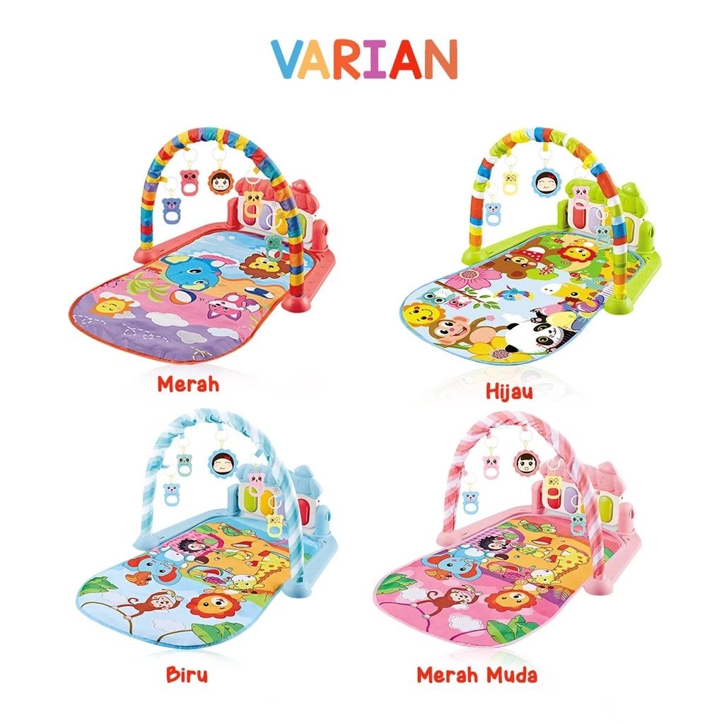 Baby Playgym Musik Piano Kicks Music Kids Land | AutoStock