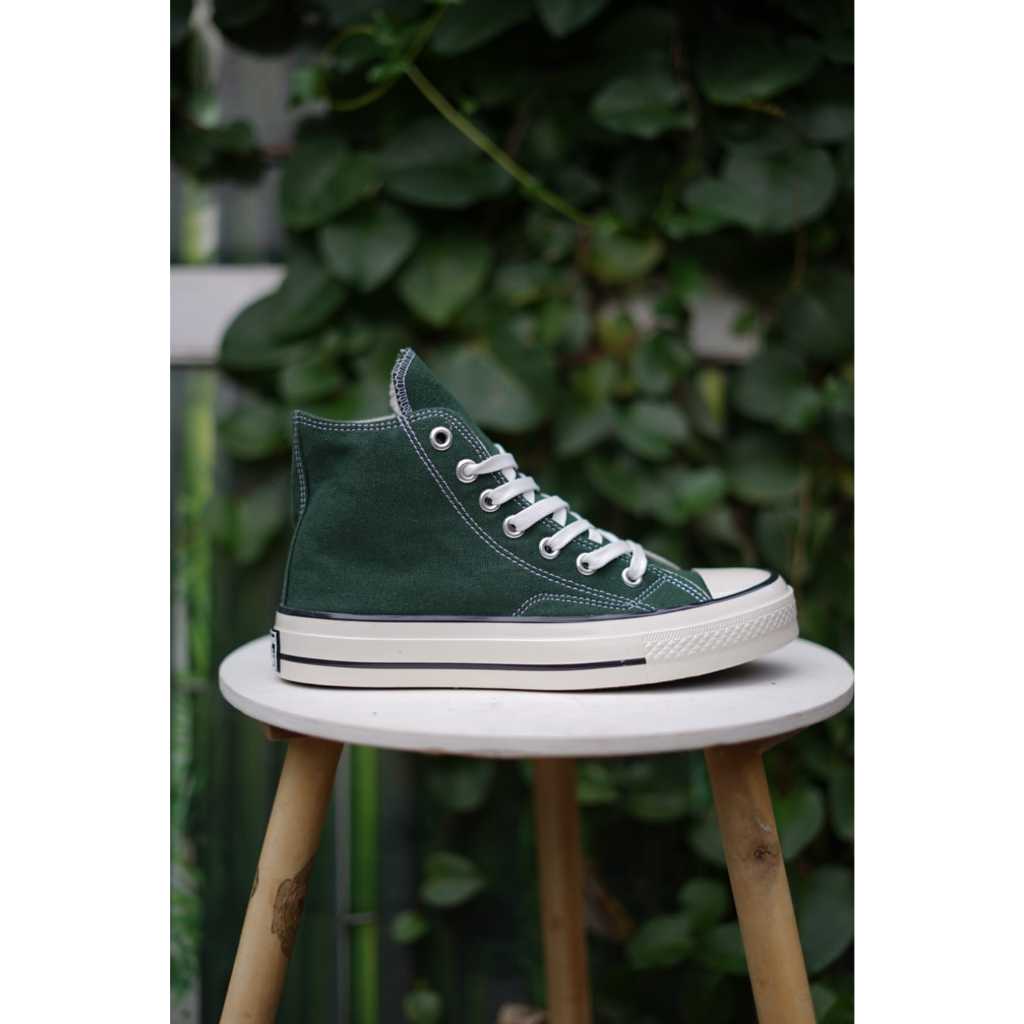 Jual OBRAL SEPATU CONVERSE 70S HIGH HERBAL GREEN IMPORT QUALITY 36 43 SNEAKERS HIJAU Shopee Indonesia