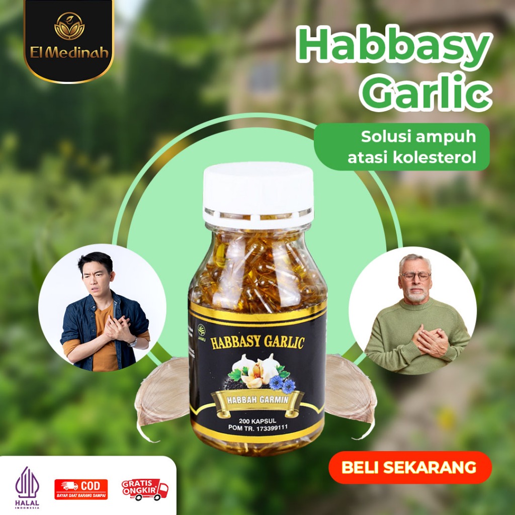 Jual Habbasy Garlic | Habbasyi Oil | Habbatussauda Oil Plus Garlic ...