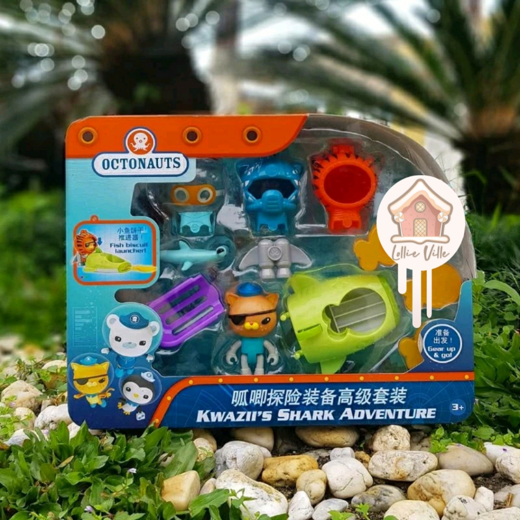 Jual Octonauts Gear Up and Go Kwazii Shark Adventure Playset | Shopee ...